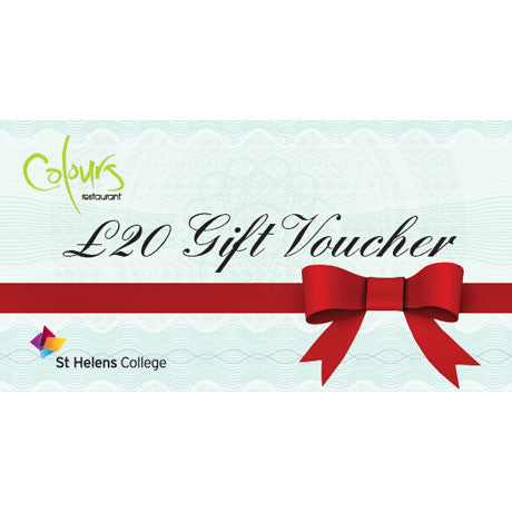 Gift Voucher for Colours Restaurant